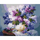 Картина за номерами Бузкові барви BS52672