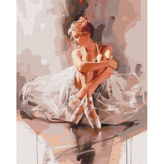 Картина за номерами Балерина в хмаринці ніжності BS52894