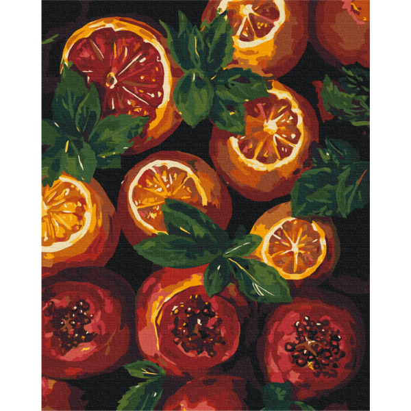 Картина за номерами Соковита насолода BS53782