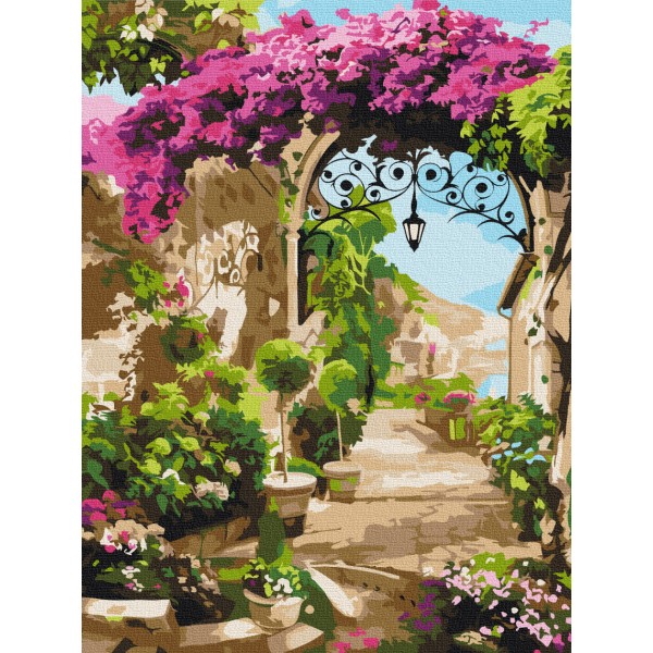 Картина за номерами Квіткова арка RBS53739