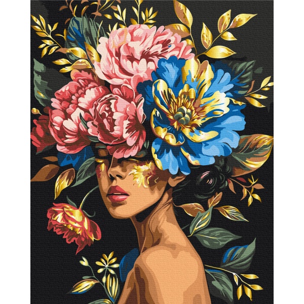 Картина за номерами Квіткова гармонія BS54013