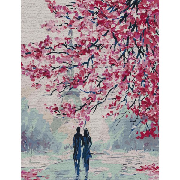 Картина за номерами Романтична прогулянка BS51389