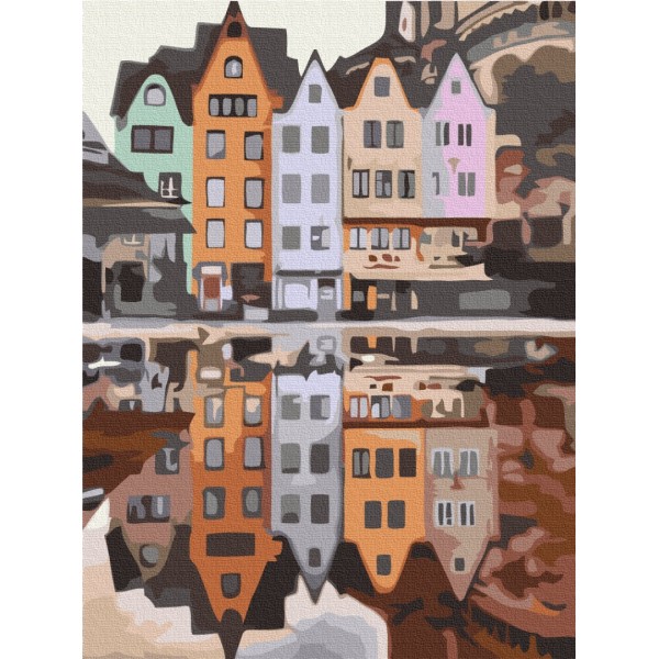 Картина за номерами Відображення Стокгольма RBS34835