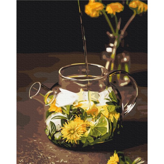 Картина за номерами Для чашки спокою ©Halyna Vitiuk BS53495