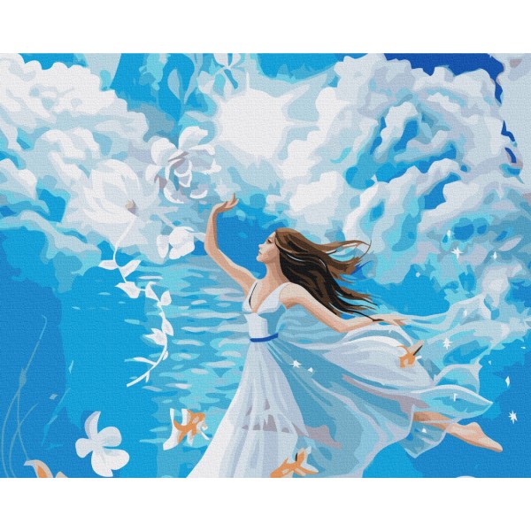 Картина за номерами Хвиля ніжності © Anna Steshenko BS53566