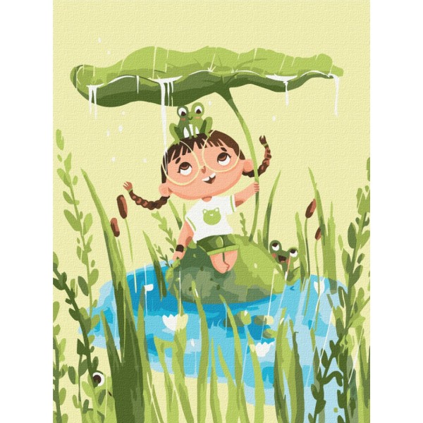 Картина за номерами Фея озерця ©Yana Kozak KBS0125