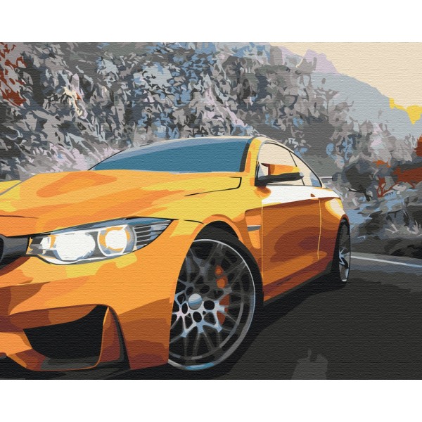 Картина за номерами Драйвовий пейзаж BS53710 Картина за номерами Драйвовий пейзаж BS53710