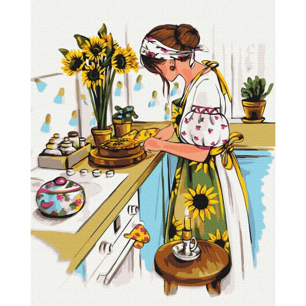 Картина за номерами Домашній затишок © Alla Berezovska BS53729