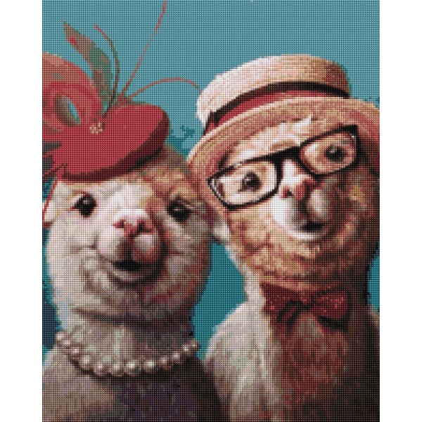 Алмазна мозаїка Милі Лами ©Lucia Heffernan DBS1231