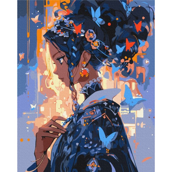 Картина за номерами Розквіт душі BS53828