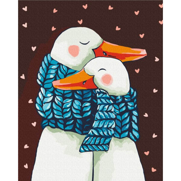 Картина за номерами Зігріваючі обійми © ANNART BS53877