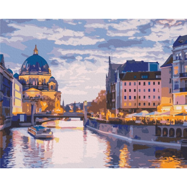 Картина за номерами Канали старого міста BS52571L