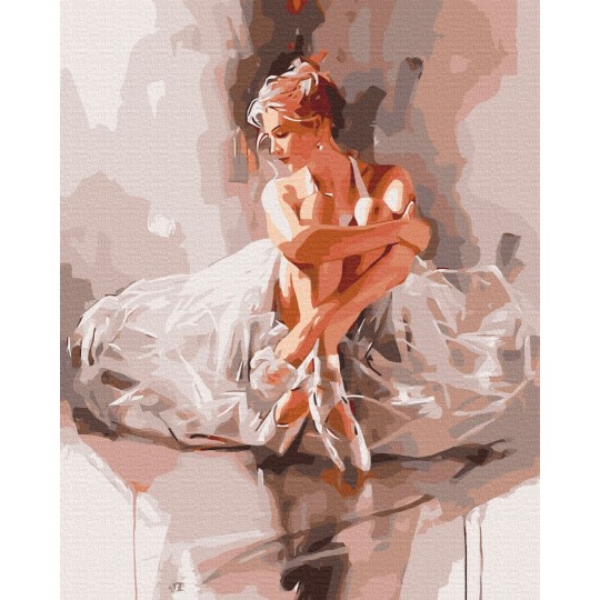Картина за номерами Балерина в хмаринці ніжності BS52894L