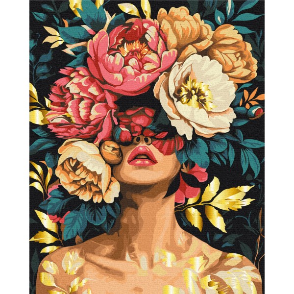 Картина за номерами Магія пелюсток BS54009