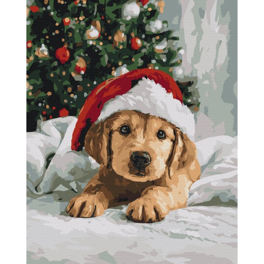 Пухнастий новорічний друг