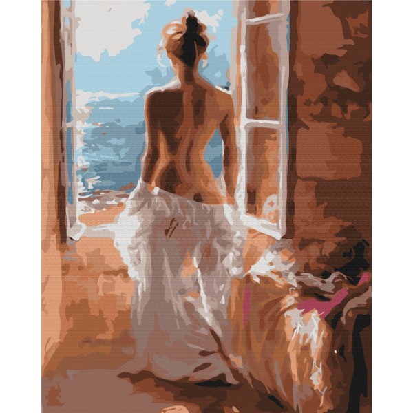 Картина по номерам Обнаженное утро BS51380