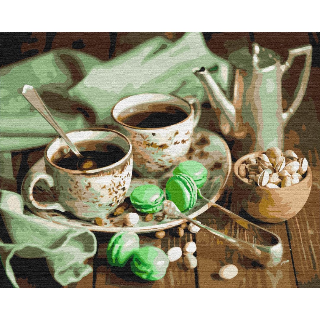 Картина за номерами М'ятне чаювання BS4346