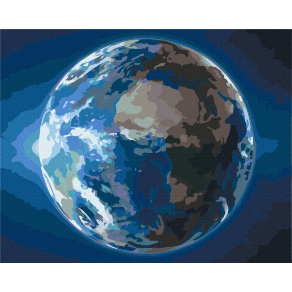 Картина за номерами Планета життя BS52161