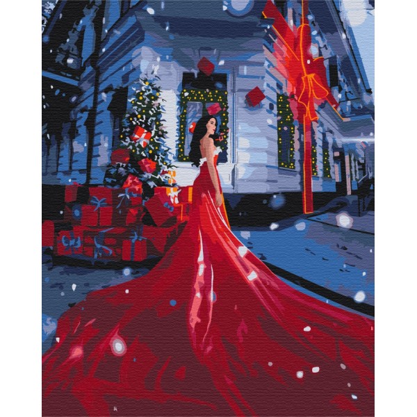 Картина за номерами За мить до свята BS52708