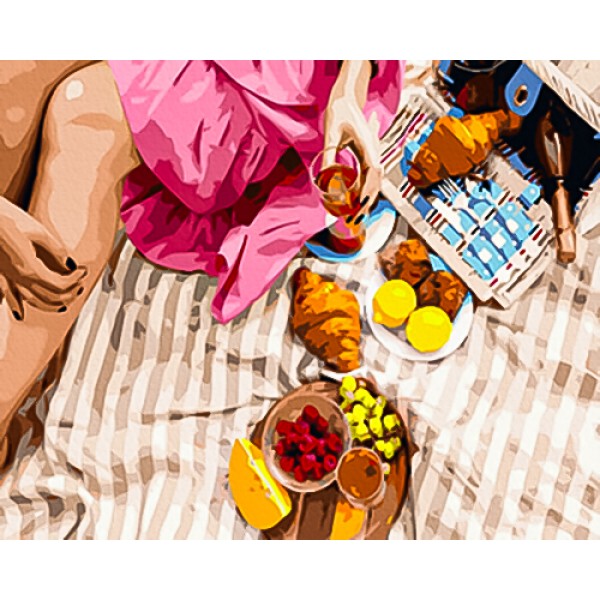 Картина за номерами Смаколики на пікнік BS38488