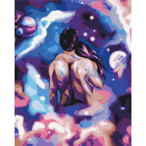 Картина за номерами Космічна романтика BS41142