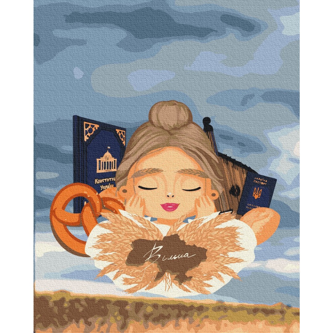 Картина по номерам Символы свободы ©Лили Демачкович BS53285