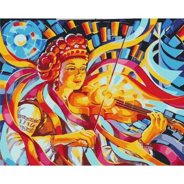 Картина по номерам Волшебная скрипка © Олег Лобурак BS53315