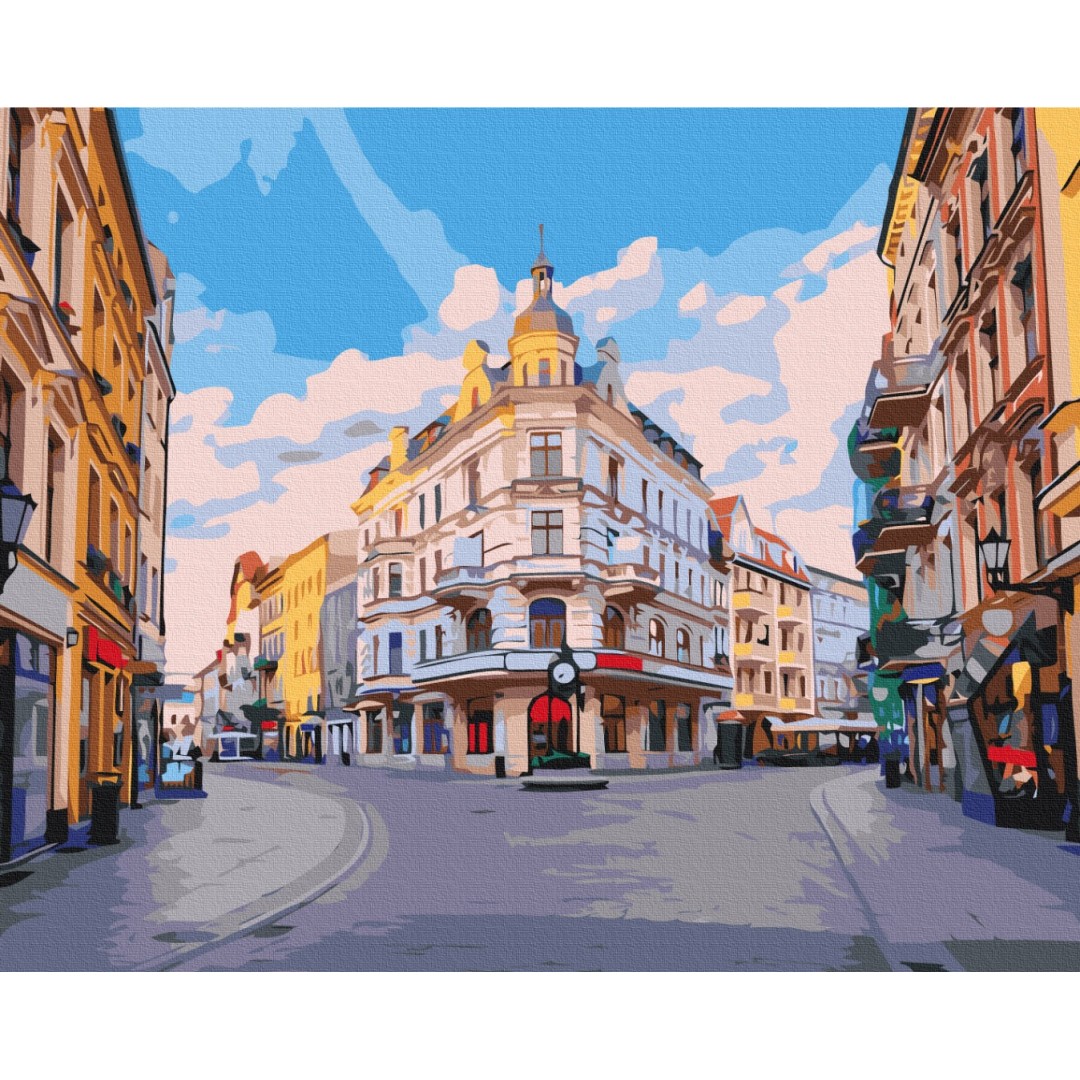 Картина за номерами Вуличками міста Торунь BS53432