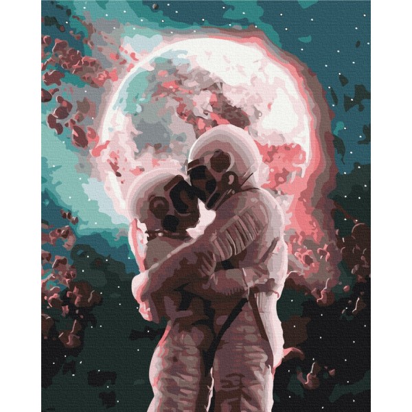 Картина за номерами На місяць і назад BS43564