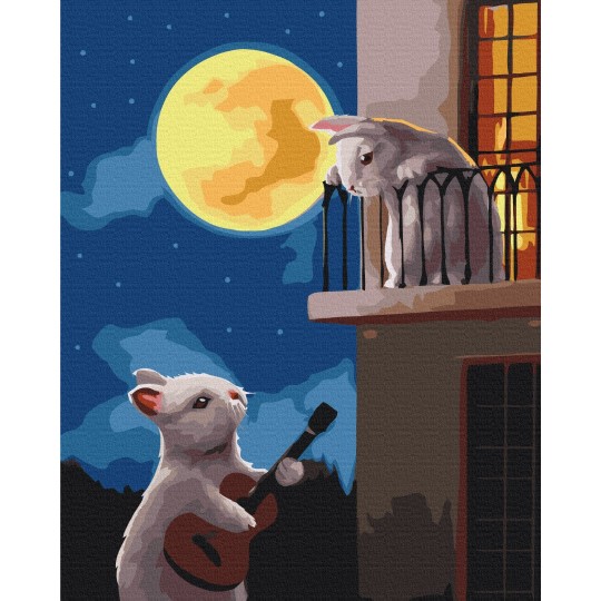 Картина за номерами Місячна серенада ©Lucia Heffernan BS53514