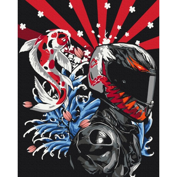 Картина за номерами Стихія швидкості BS53709