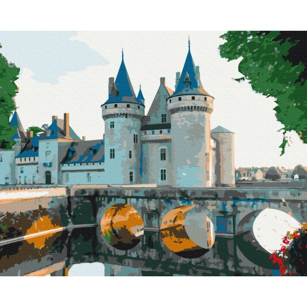 Картина за номерами Замок Сюллі-сюр-Луар BS51612L