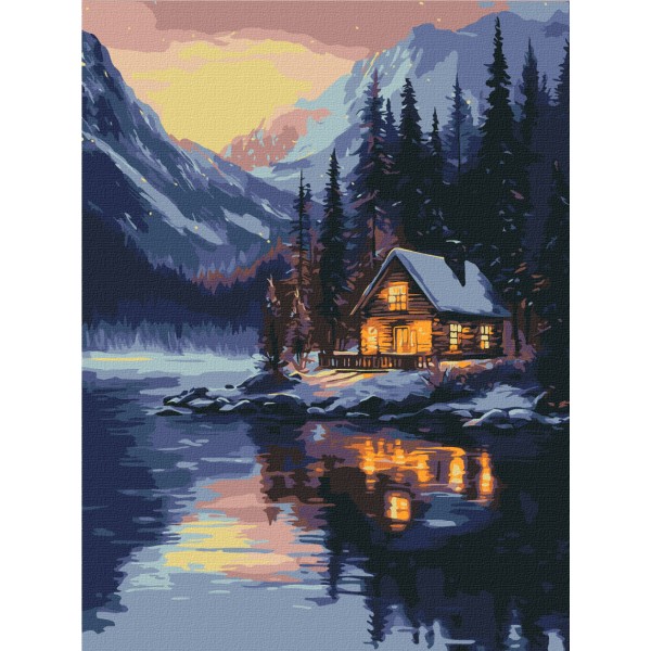 Зимовий захід сонця Зимовий захід сонця