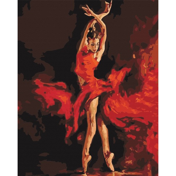 Картина за номерами У танці BS286