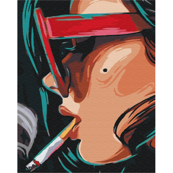 Картина за номерами Димний погляд BS51946