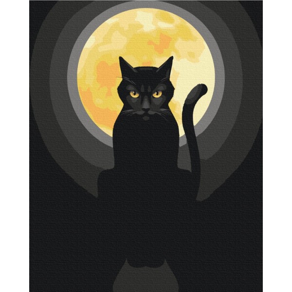 Картина по номерам Сторож ночи BS53332