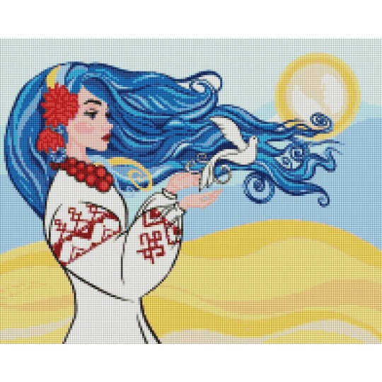 Алмазна мозаїка Окрилені волею ©Ольга Бочулинська DBS1126