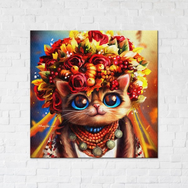 Киця-осінь ©Маріанна Пащук CN53252M