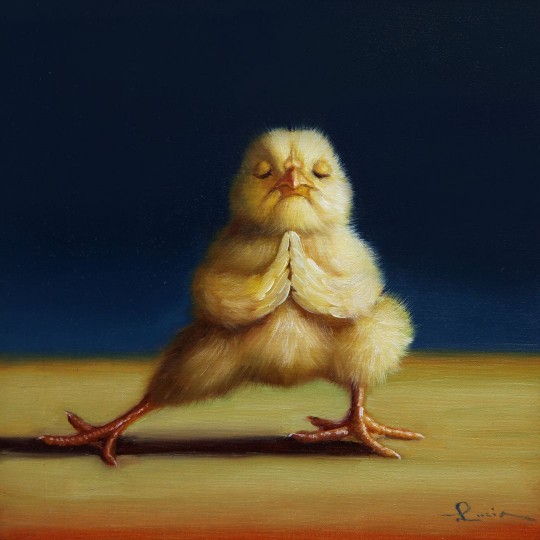 Йога курочка витягнула ногу ©Lucia Heffernan CN53266L