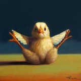 Йога курочка сидить під кутом ©Lucia Heffernan CN53299M