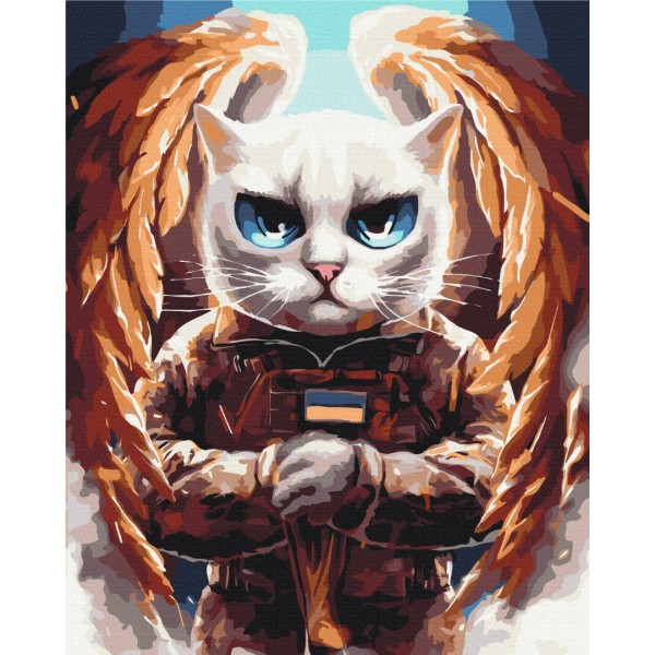 Котик Ангел© Маріанна Пащук