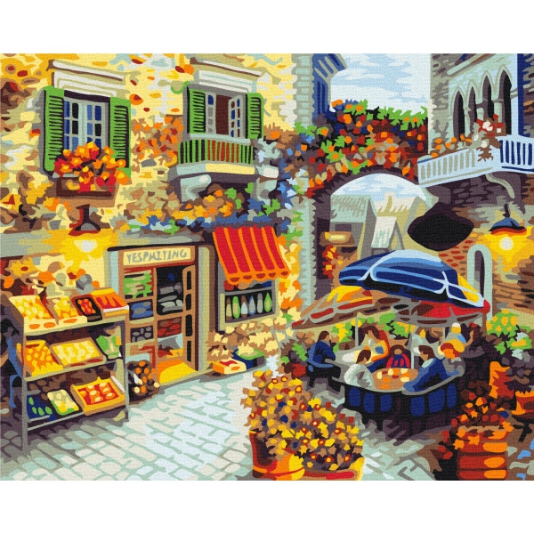 Картина за номерами Домашній ресторанчик BS7091