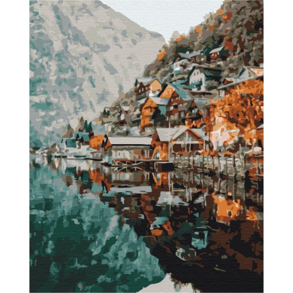 Картина за номерами Пейзаж на Гельштат BS34803L