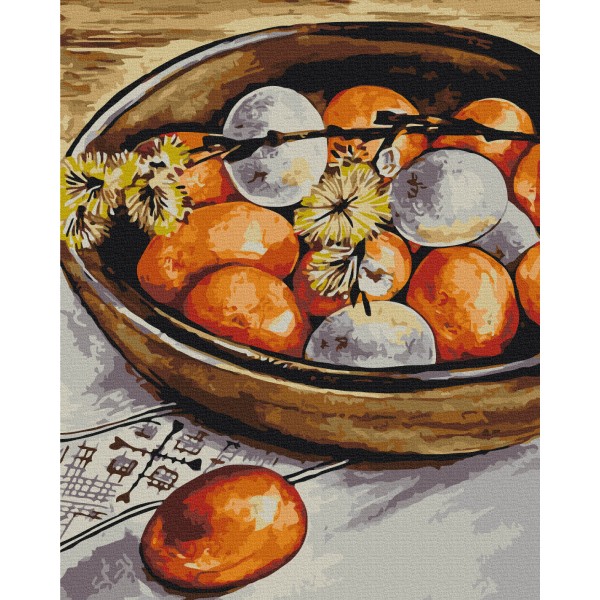 Картина за номерами Крашанки і верба © Каріна Зіміна BS53950