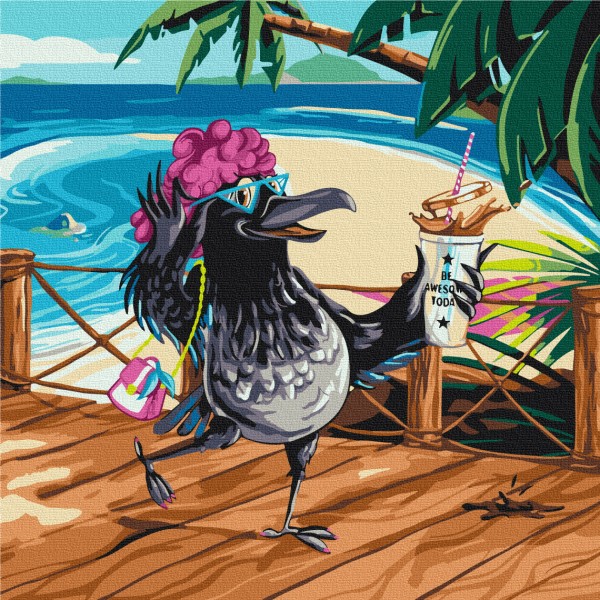 Картина за номерами Будь крутим сьогодні © artdi.ua SBS025