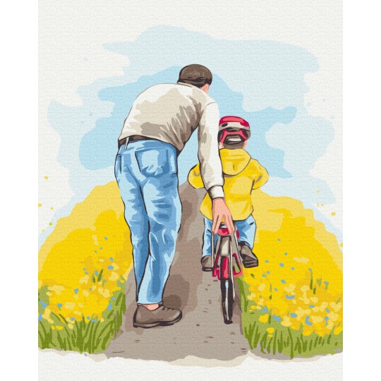 Разом з татом ©Alla Berezovska