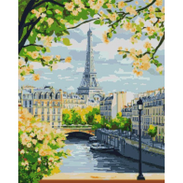 Ейфелева вежа з берега Сени