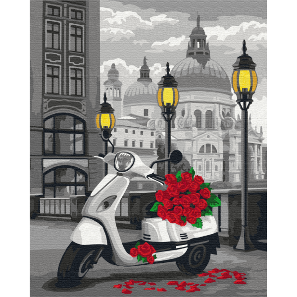 Картина за номерами Букет з доставкою BS51624