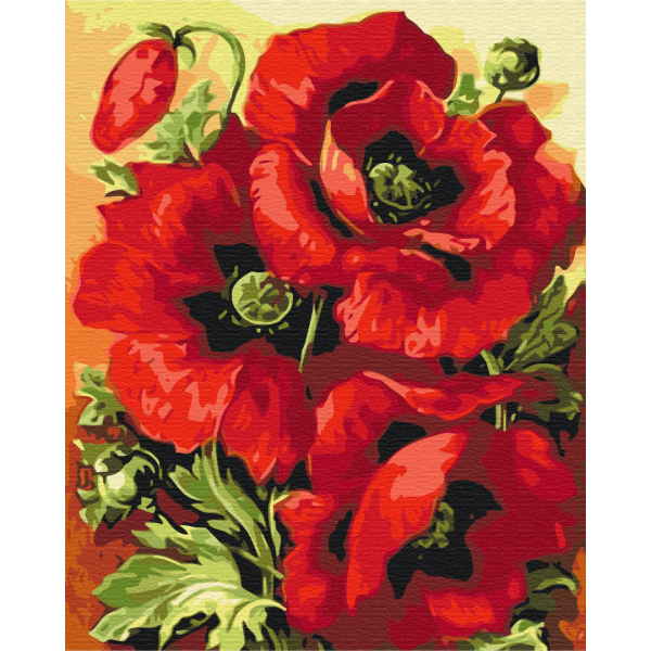 Картина за номерами Принт в маках BS52284