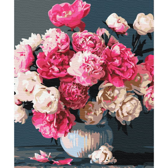 Картина за номерами Букет рожевих радостей BS51703